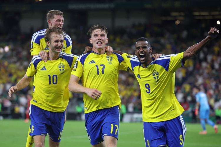 APTOPIX Tunisia Sweden WCup Soccer