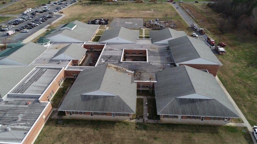 Ocean City Elementary School Evacuated After Fire