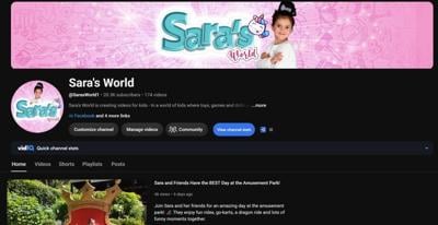 Sara’s World Returns with a Fresh Season of Family Adventures and Kids’ Entertainment