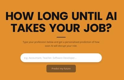 'How Long Until AI Takes Your Job?' New Tool Gives Every Worker a Personalised, Evidence Backed Countdown