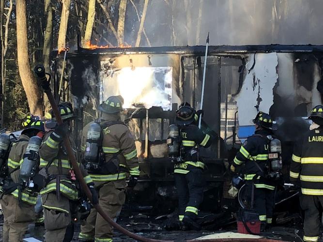 Fire Burns Two Trailers in Delmar