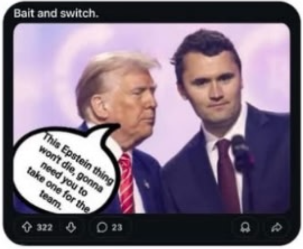 Wicomico Charlie Kirk Meme