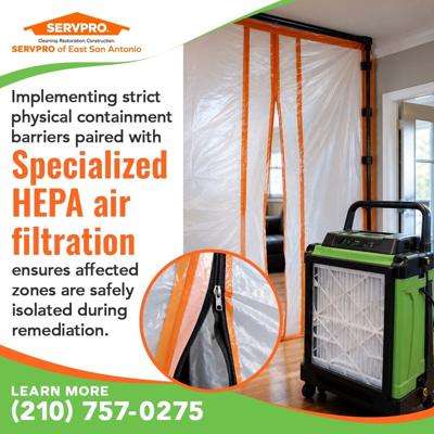 SERVPRO® highlights residential mold mitigation process for homeowners