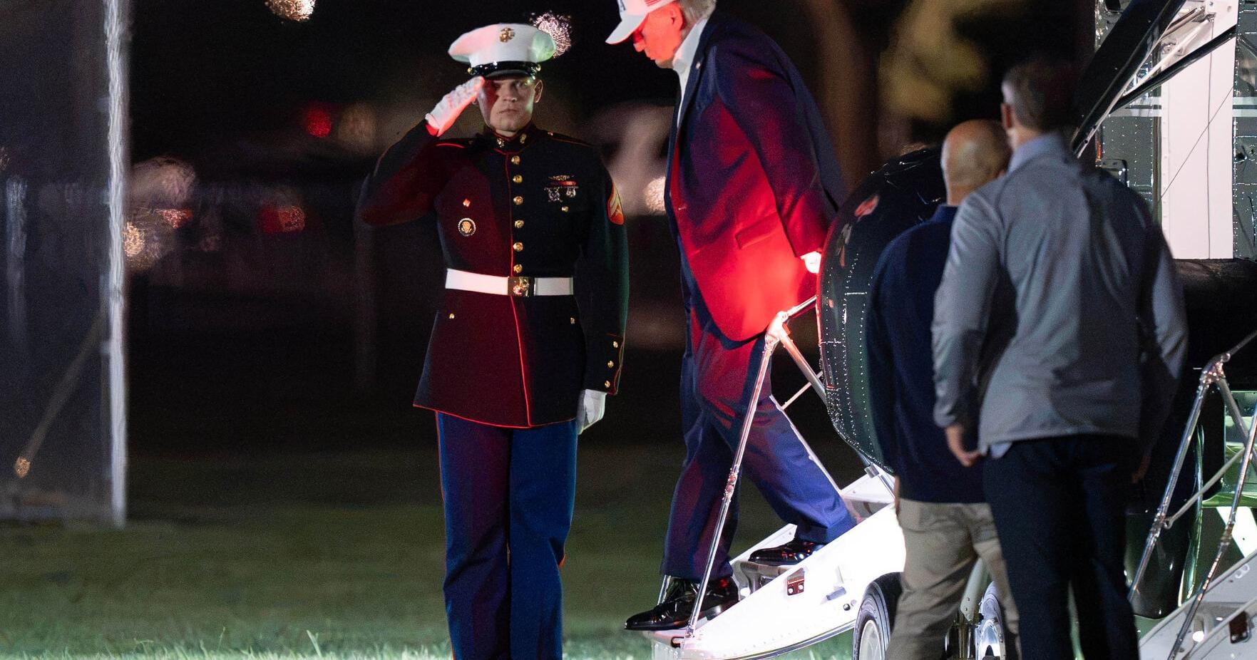 Trump inaugurates new White House helipad, but networks skip coverage during First Amendment fight – Winnipeg Free Press