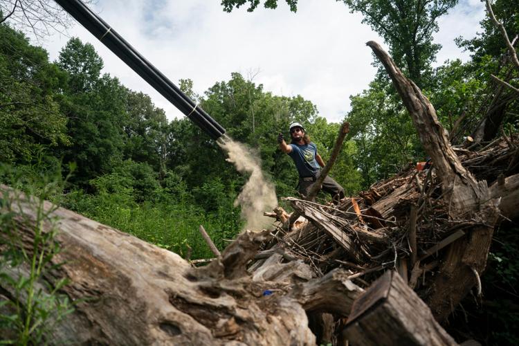 Climate Hurricane Helene Debris