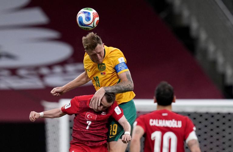 Turkey Australia WCup Soccer