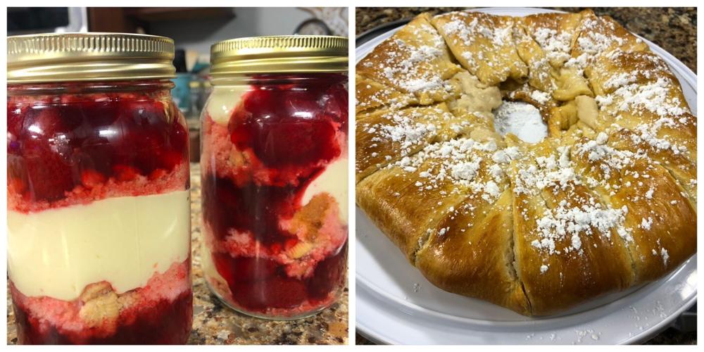 Cheesecake in a Jar & Apple Ring
