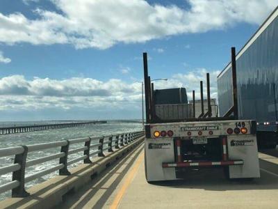 Update: Truck Driver Blown off Chesapeake Bay Bridge-Tunnel, Dies After Chopper Rescue
