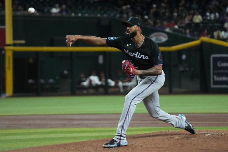 Marlins Diamondbacks Baseball