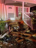 DSP Investigating Car Crash into Long Neck House