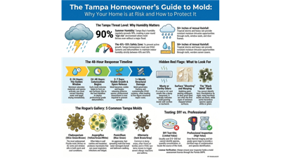 How Black Mold Forms | Tampa Inspection Specialist Reveals 48-Hour Window