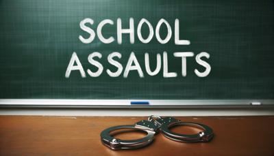 School Assaults Graphic