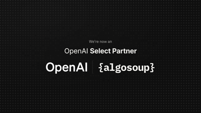 Algosoup Named an OpenAI Select Partner