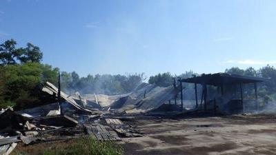 Somerset County Manure Shed Destroyed by Fire