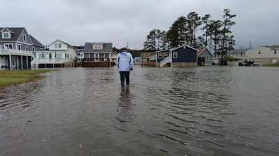 Flooding in Oak Orchard
