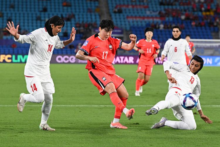 Iran South Korea AFC Asia Cup Women's Soccer