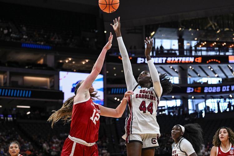 NCAA Oklahoma South Carolina Basketball