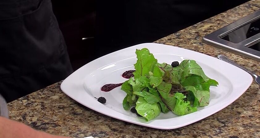 Berry Beet Salad with Chef Team Phil Lund David Kneller from Bartlett Pear Inn YouTube
