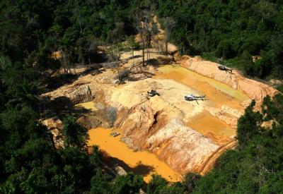 Brazil Amazon Illegal Mining