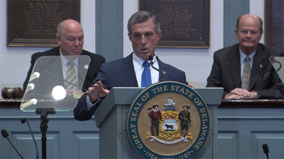 Delaware Gov. Carney Outlines Priorities in State of the State Address