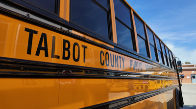 A Talbot County Public School bus. (WBOC)