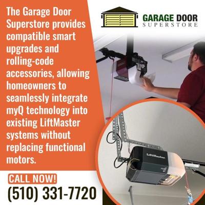 The Garage Door Superstore Expands myQ Inventory for Bay Area Homeowners