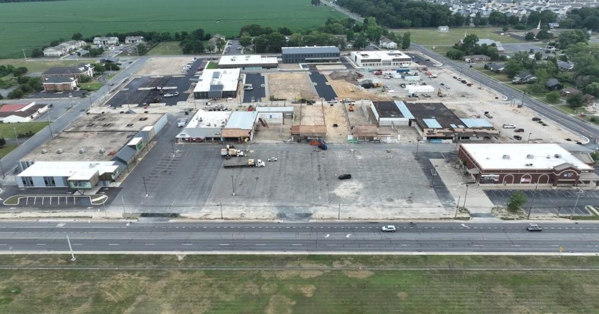 Nylon Capital Center redevelopment taking shape in Seaford