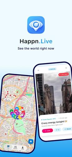 Happn.Live Launches Free App That Puts the World's Real Moments at Your Fingertips