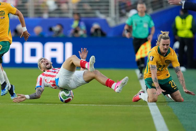 APTOPIX Australia Paraguay WCup Soccer
