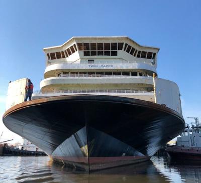 Former Cape May-Lewes Ferry Twin Capes Sunk