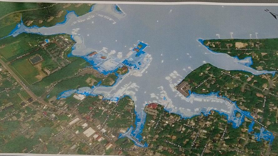 Town Leaders and MDEM Tour St. Michaels Flood Prone Areas