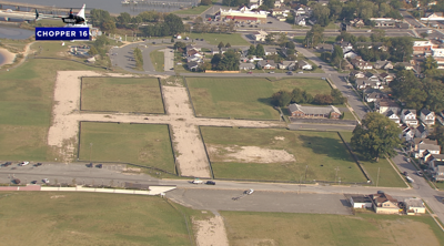 The 36 acres along the Choptank River where the old hospital used to sit, that is now owned by the non-profit Cambridge Waterfront Development Incorporated. (WBOC). 