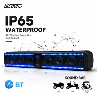 Commercial-Grade Engineering Guide: Professional Golf Cart Sound Bar Manufacturer - Hisound carAudio IP65 Soundbars