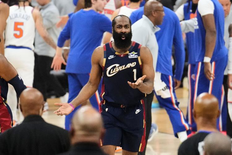 Knicks Cavaliers Basketball