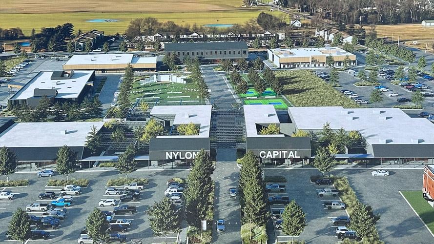 Shopping Center Overview Rendering