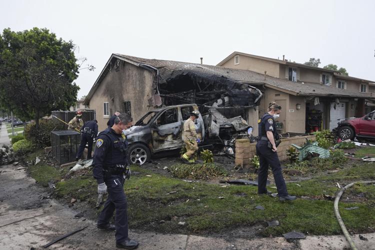APTOPIX Plane-Crash-San-Diego