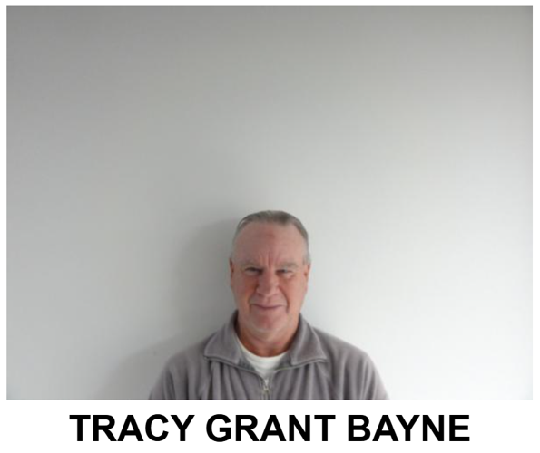 Mugshot of Tier III registered sex offender Tracy Bayne from the Maryland DPSCS sex offender online registry.
