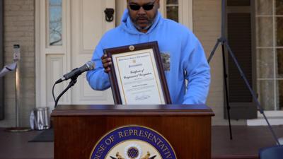 Tarence Bailey with Citation