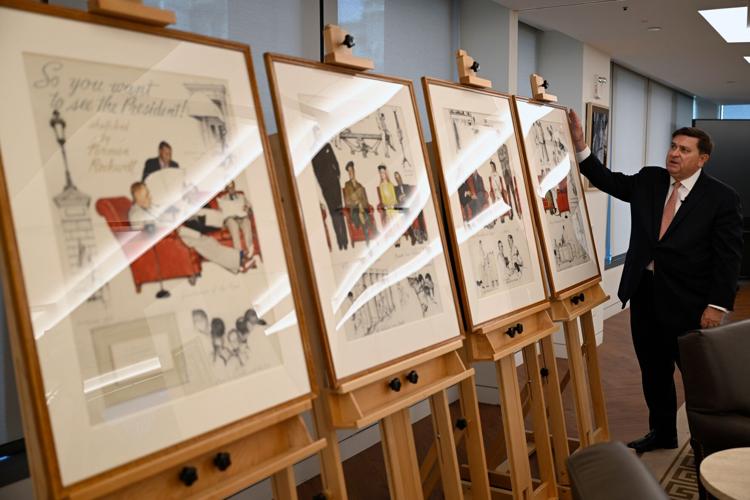 White House Rockwell Sketches