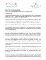 CWDI Response to City of Cambridge In Regards to Lawsuit