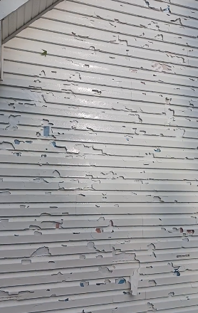Hail damage in Cambridge