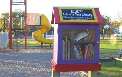 Berlin Opens "Little Free Library" Founded by Second Grader