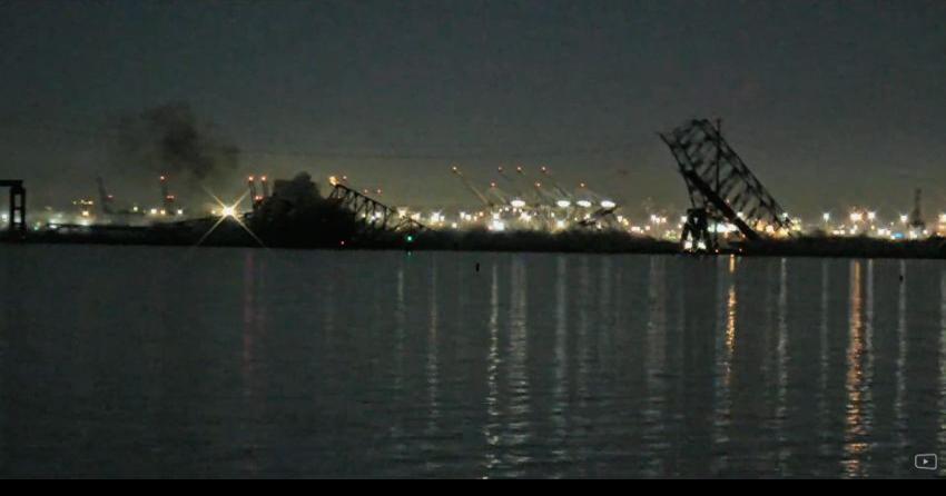 UPDATE: Francis Scott Key Bridge in Baltimore Collapses After Ship Collision