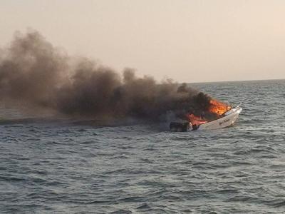 7 Rescued After Boat Catches Fire off OC Coast
