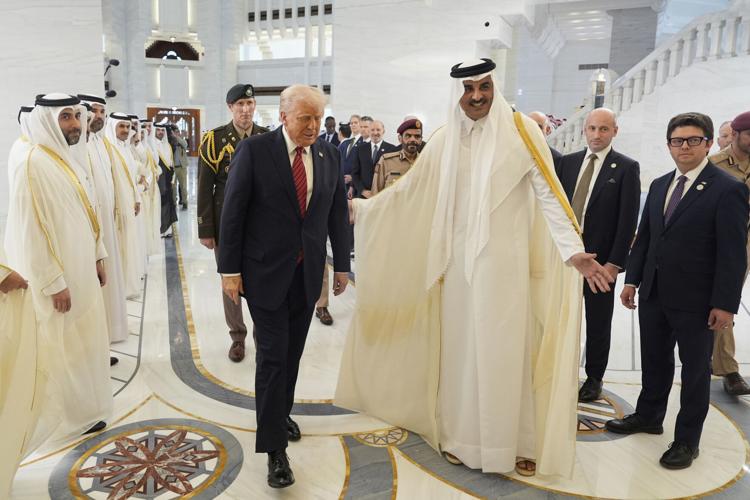 APTOPIX Trump Mideast