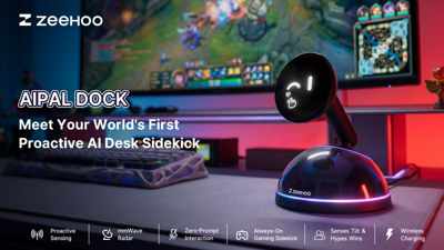 ZEEHOO AIPAL DOCK: Meet Your World's 1st Proactive AI Desk Sidekick