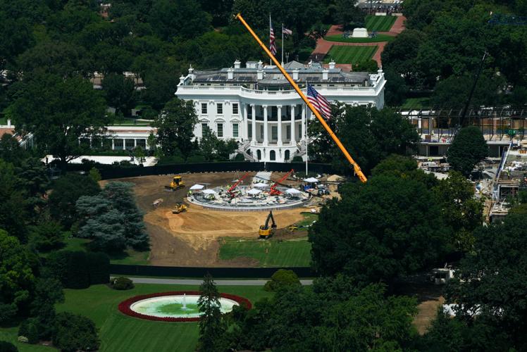 Trump White House Ballroom Helipad