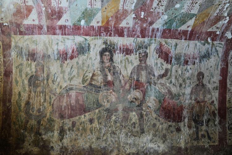 Turkey Tomb Fresco