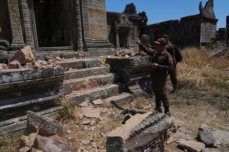 Cambodia Contested Temple