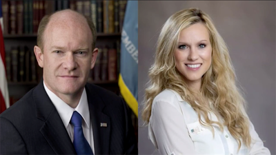 Coons Faces Conservative Challenger Witzke for Delaware U.S. Senate Seat